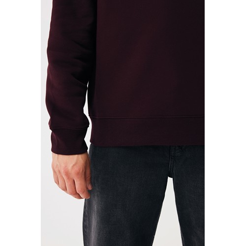 heces de vino Sudadera de cuello redondo de algodón reciclado Torla IQONIQ