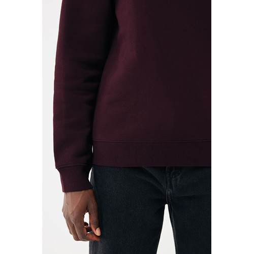 heces de vino Sudadera de cuello redondo de algodón reciclado Torla IQONIQ