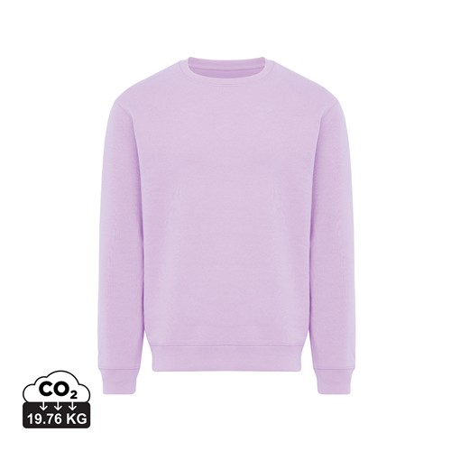 lavanda Sudadera de cuello redondo de algodón reciclado Torla IQONIQ