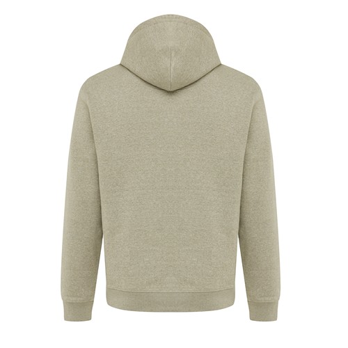 verde claro jaspeado Sudadera con capucha de algodón reciclado Joshua IQONIQ
