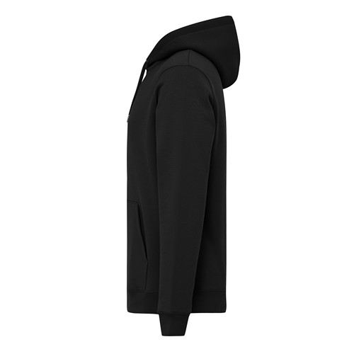 black Sudadera con capucha de algodón reciclado Joshua IQONIQ