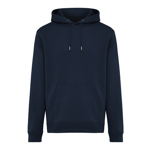azul marino Sudadera con capucha de algodón reciclado Joshua IQONIQ