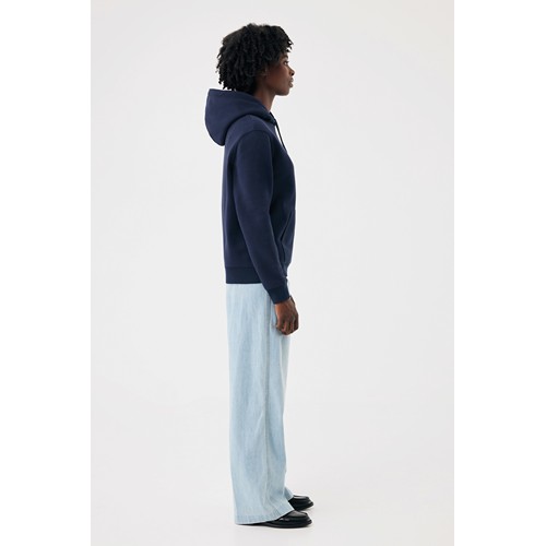 azul marino Sudadera con capucha de algodón reciclado Joshua IQONIQ