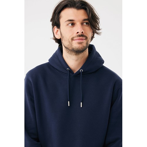 azul marino Sudadera con capucha de algodón reciclado Joshua IQONIQ