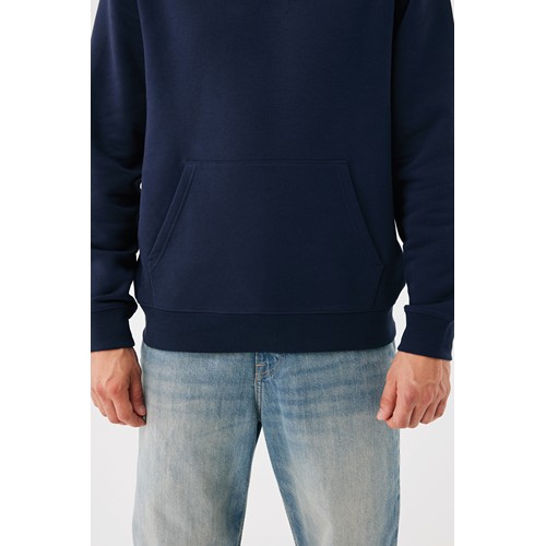 azul marino Sudadera con capucha de algodón reciclado Joshua IQONIQ