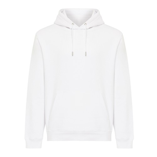 white Sudadera con capucha de algodón reciclado Joshua IQONIQ