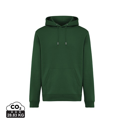 verde bosque Sudadera con capucha de algodón reciclado Joshua IQONIQ