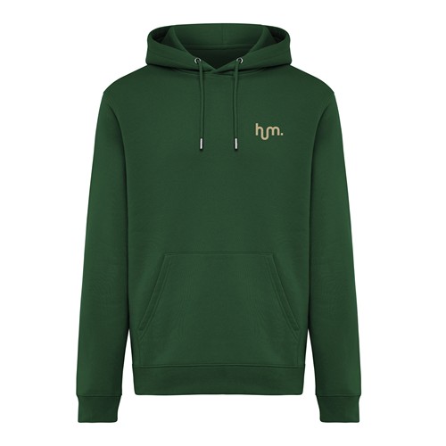 verde bosque Sudadera con capucha de algodón reciclado Joshua IQONIQ