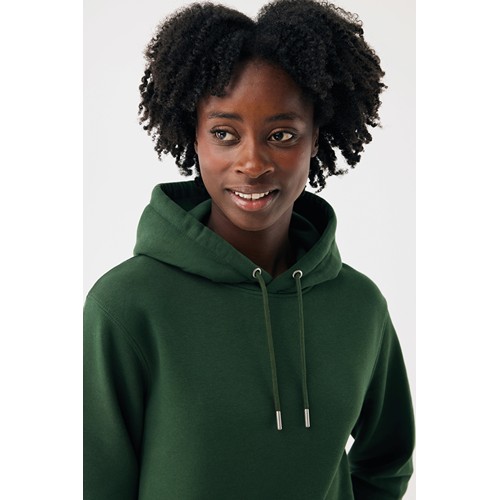 verde bosque Sudadera con capucha de algodón reciclado Joshua IQONIQ