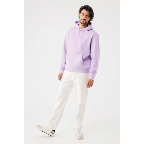 lavanda Sudadera con capucha de algodón reciclado Joshua IQONIQ