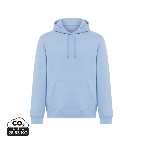 azul celeste Sudadera con capucha de algodón reciclado Joshua IQONIQ