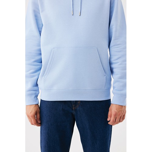 azul celeste Sudadera con capucha de algodón reciclado Joshua IQONIQ