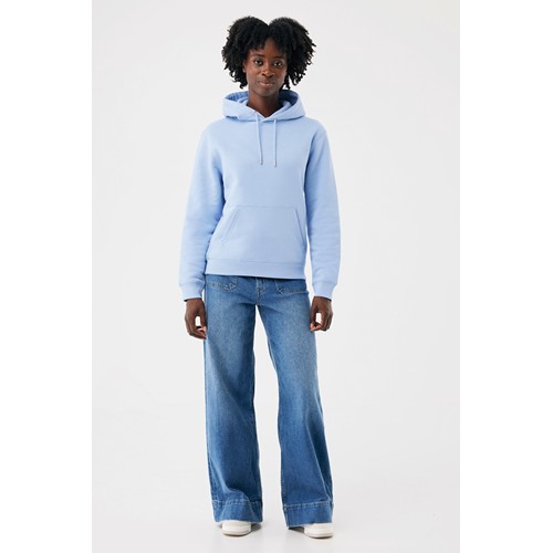 azul celeste Sudadera con capucha de algodón reciclado Joshua IQONIQ