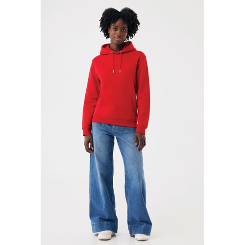 red Sudadera con capucha de algodón reciclado Joshua IQONIQ