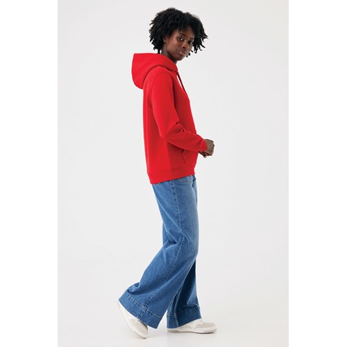 red Sudadera con capucha de algodón reciclado Joshua IQONIQ