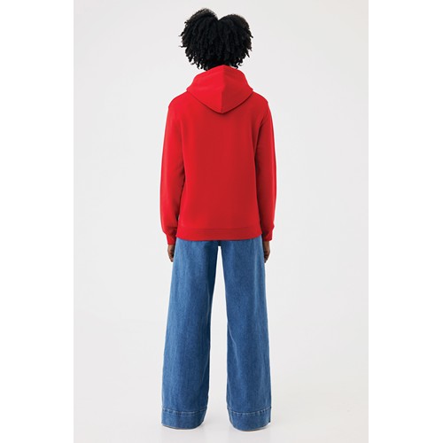 red Sudadera con capucha de algodón reciclado Joshua IQONIQ