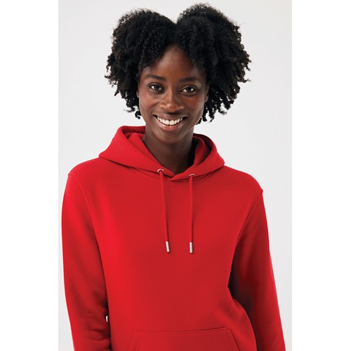 red Sudadera con capucha de algodón reciclado Joshua IQONIQ