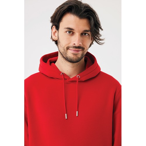 red Sudadera con capucha de algodón reciclado Joshua IQONIQ