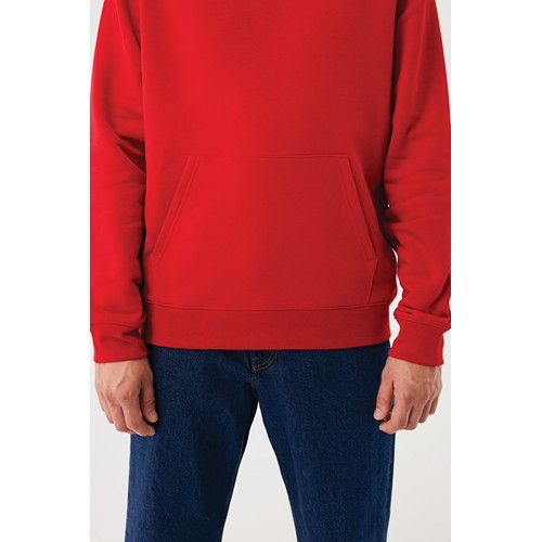 red Sudadera con capucha de algodón reciclado Joshua IQONIQ