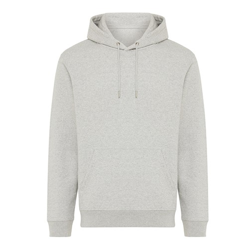moteado gris claro Sudadera con capucha de algodón reciclado Joshua IQONIQ