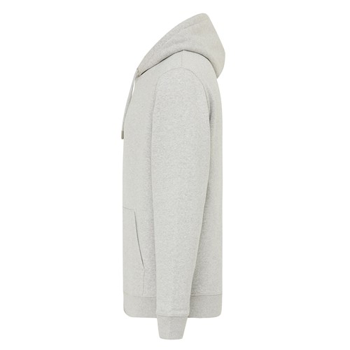 moteado gris claro Sudadera con capucha de algodón reciclado Joshua IQONIQ