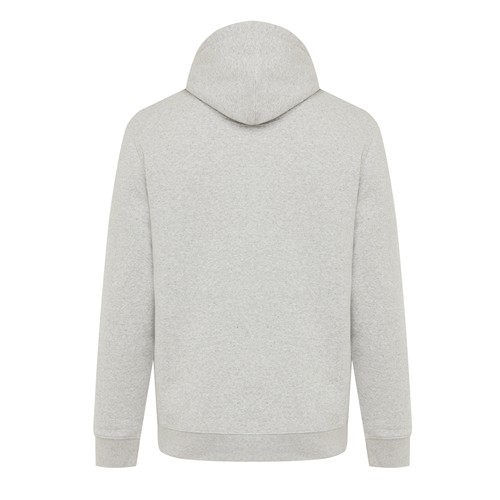 moteado gris claro Sudadera con capucha de algodón reciclado Joshua IQONIQ