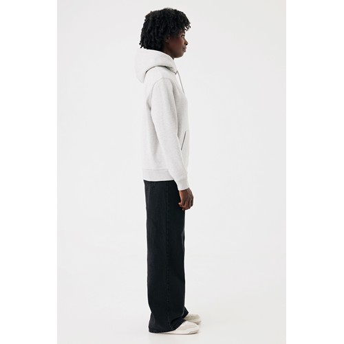 moteado gris claro Sudadera con capucha de algodón reciclado Joshua IQONIQ