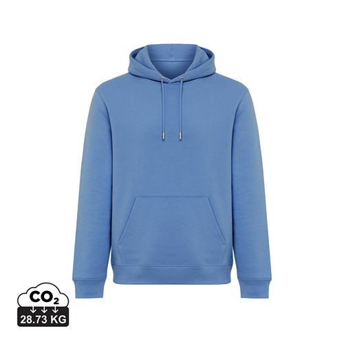 azul pato Sudadera con capucha de algodón reciclado Joshua IQONIQ