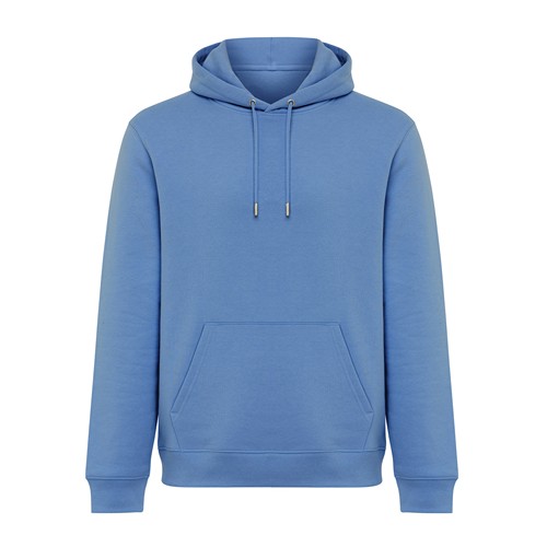 azul pato Sudadera con capucha de algodón reciclado Joshua IQONIQ