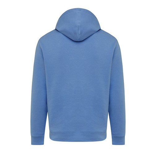 azul pato Sudadera con capucha de algodón reciclado Joshua IQONIQ