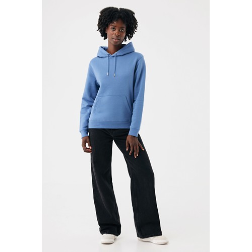 azul pato Sudadera con capucha de algodón reciclado Joshua IQONIQ