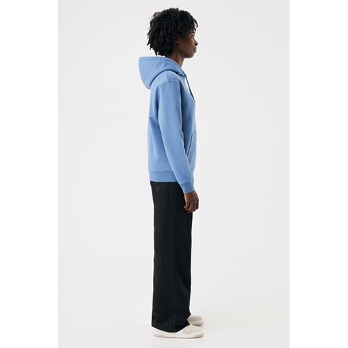 azul pato Sudadera con capucha de algodón reciclado Joshua IQONIQ