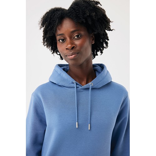 azul pato Sudadera con capucha de algodón reciclado Joshua IQONIQ