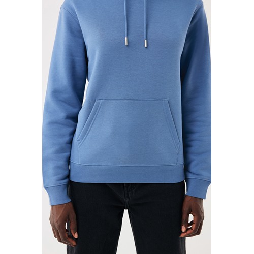 azul pato Sudadera con capucha de algodón reciclado Joshua IQONIQ