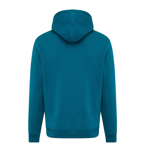 azul azulado profundo Sudadera con capucha de algodón reciclado Joshua IQONIQ