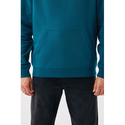 azul azulado profundo Sudadera con capucha de algodón reciclado Joshua IQONIQ