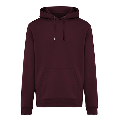 heces de vino Sudadera con capucha de algodón reciclado Joshua IQONIQ