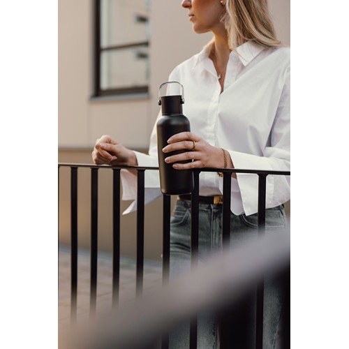 black Botella VINGA Cael RCS SS 600 ml