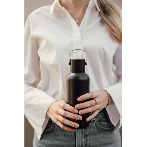 black Botella VINGA Cael RCS SS 600 ml