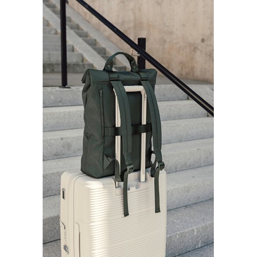 green Mochila VINGA Baltimore Neo RCS