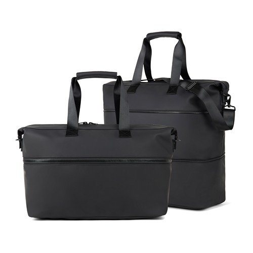 black Bolsa fin de semana expandible VINGA Baltimore RCS