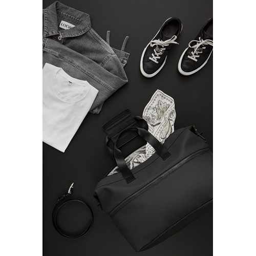 black Bolsa fin de semana expandible VINGA Baltimore RCS