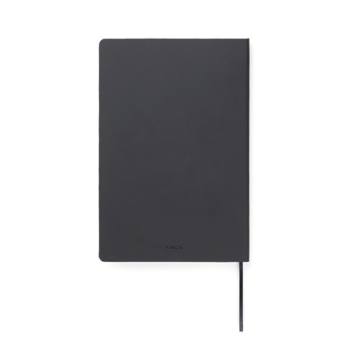 black Cuaderno de tapa blanda VENGA Baltimore RCS PU