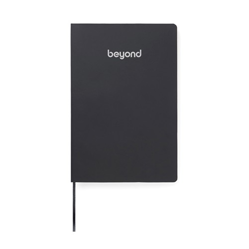 black Cuaderno de tapa blanda VENGA Baltimore RCS PU