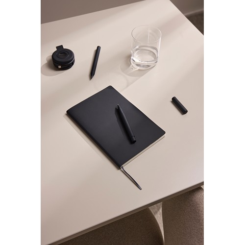 black Cuaderno de tapa blanda VENGA Baltimore RCS PU