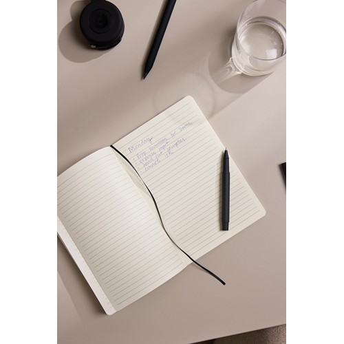 black Cuaderno de tapa blanda VENGA Baltimore RCS PU