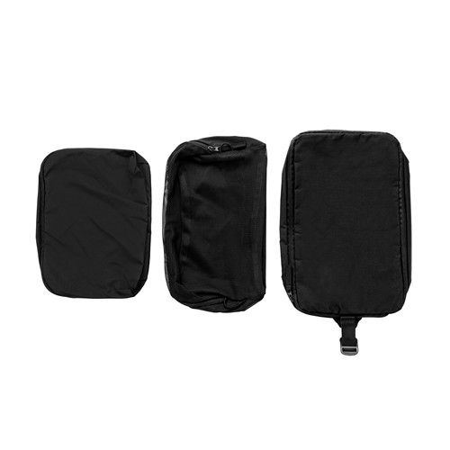 black Set cubos organizadores RCS nailon reciclado KENTO URBAN