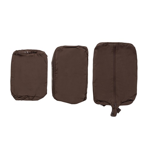marrón Set cubos organizadores RCS nailon reciclado KENTO URBAN