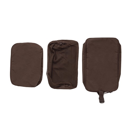 marrón Set cubos organizadores RCS nailon reciclado KENTO URBAN