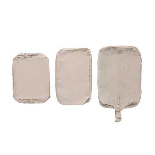 beis Set cubos organizadores RCS nailon reciclado KENTO URBAN